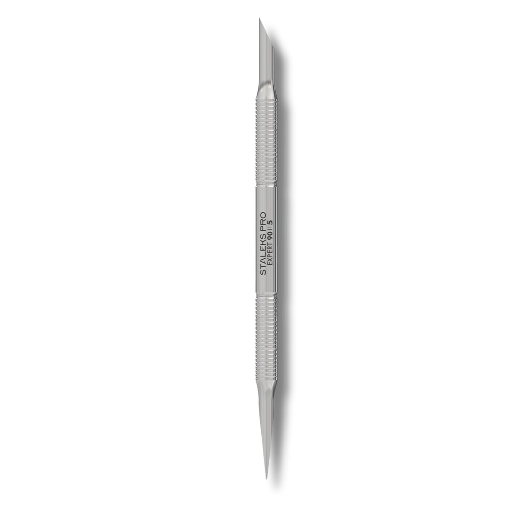 Staleks Pro Kopytko do Manicure EXPERT 90 TYPE 5 Kopytko Skośne i Popychacz Prosty 140mm 1 Sztuka