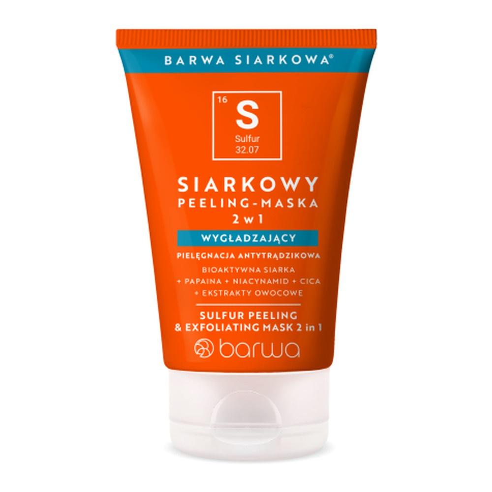 Barwa Sulfur 2in1 Sulfur Smoothing Peeling-Mask for Skin with Imperfections 40ml