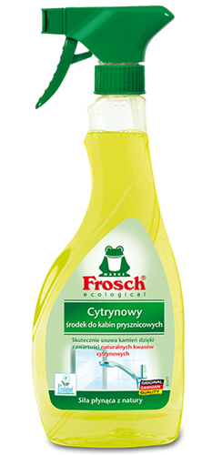 FROSCH Ecological Cytrynowy środek do kabin prysznicowych 500ml