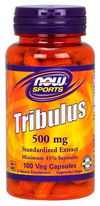 Now Foods Tribulus 500mg Buzdyganek Wspomaga Pracę Nerek Zwiększa Libido 100 Kapsułek