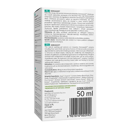 Apis Home Terapis Dermasoft Żel Intensywnie Łagodzący 50ml