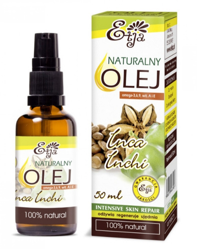 Etja Bio Inca Inchi Oil for Sensitive and Allergic Skin 50ml Best Before 31.12.26