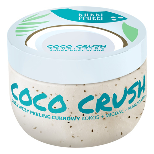 Farmona Tutti Frutti Coco Crush Odżywczy Cukrowy Peeling do Ciała 300g