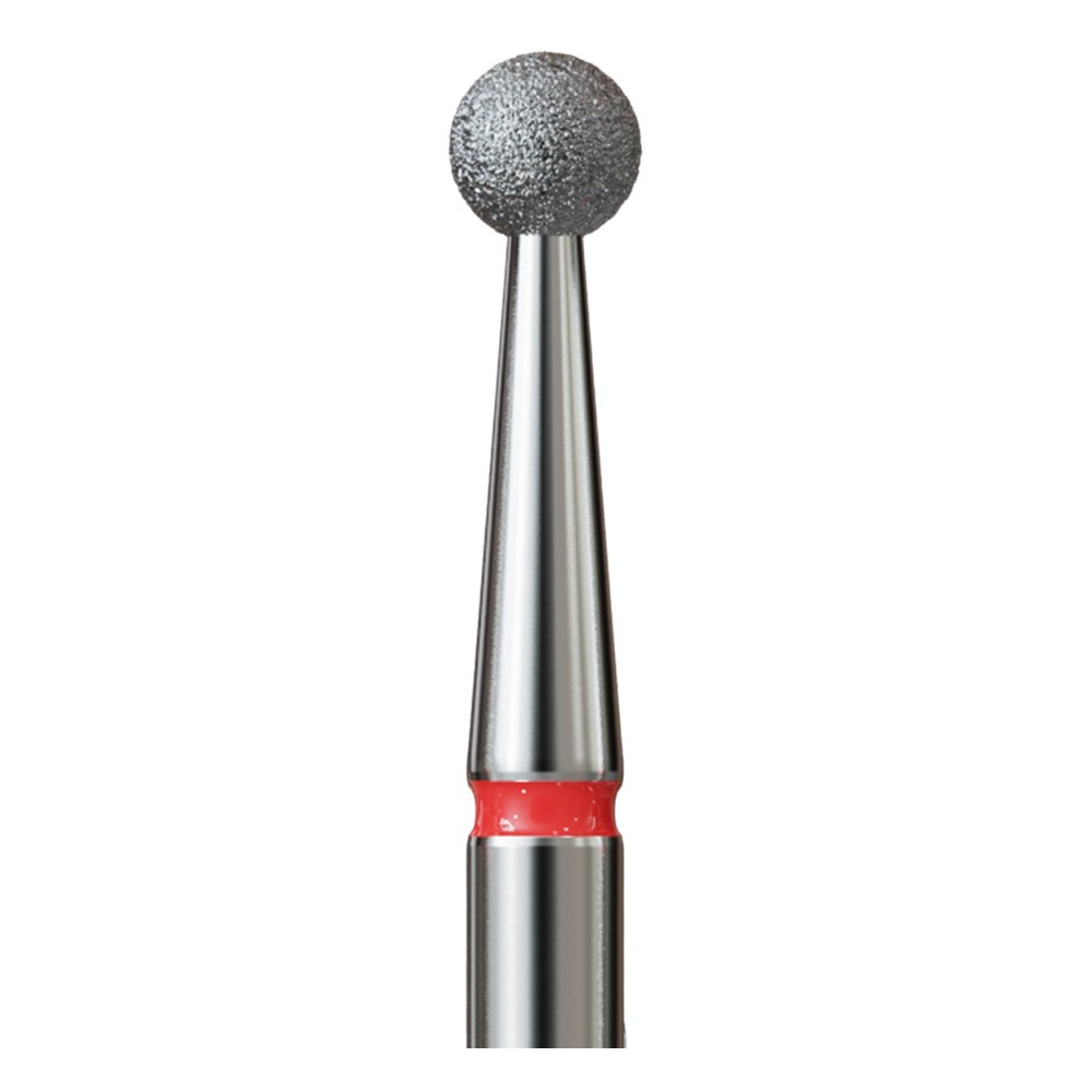 IQ Nails Diamond Nail Drill Ball Shape Fine 2.5mm for Manicure and Pedicure 001.514.025 1 Piece