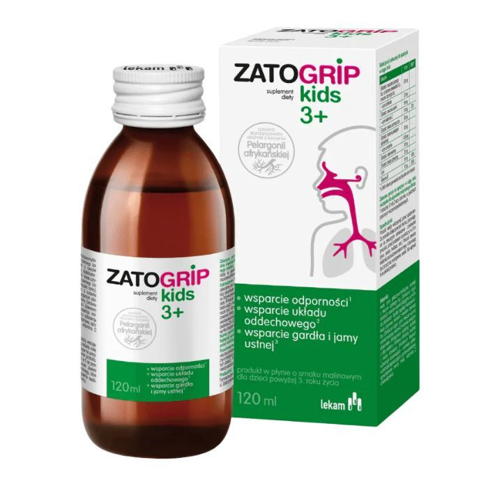 Zatogrip Kids 3+ Double Strength Immunity for Children 120ml
