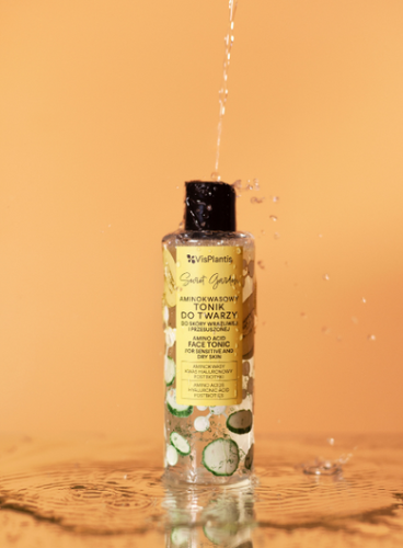 Vis Plantis Secret Garden Aminokwasowy Tonik dla Skóry Wrażliwej i Przesuszonej 200ml Best Before 06.09.26