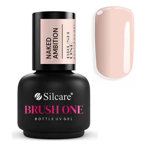 Silcare Brush One Bottle Gel żel budujący do paznokci Naked Ambition 15g