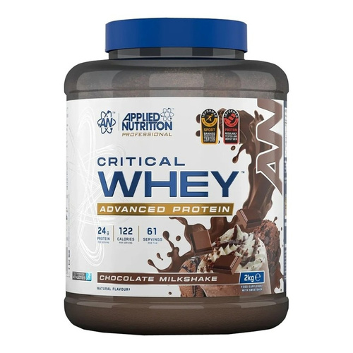 Applied Nutrition Critical Whey, Chocolate Milkshake 2000g