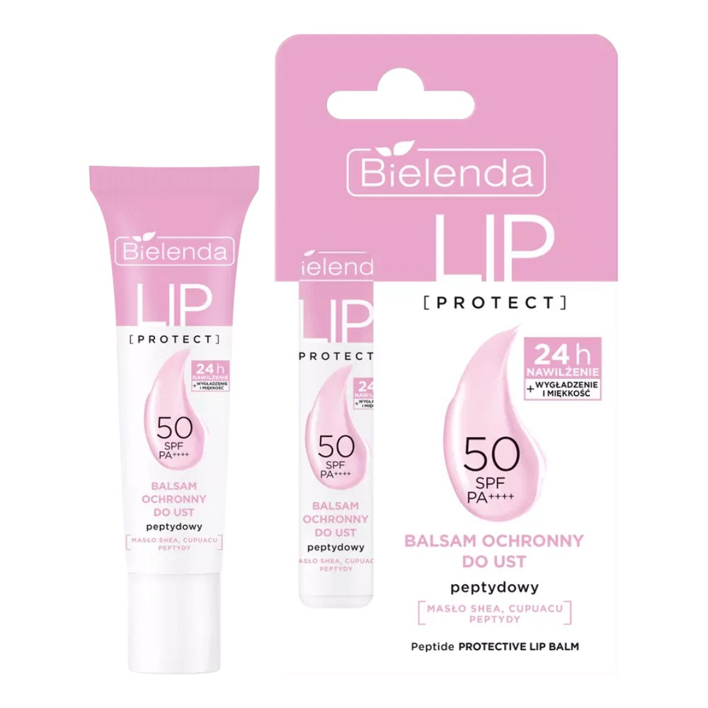 Bielenda Lip Protect Balsam Ochronny do Ust SPF 50 Peptydowy 10g