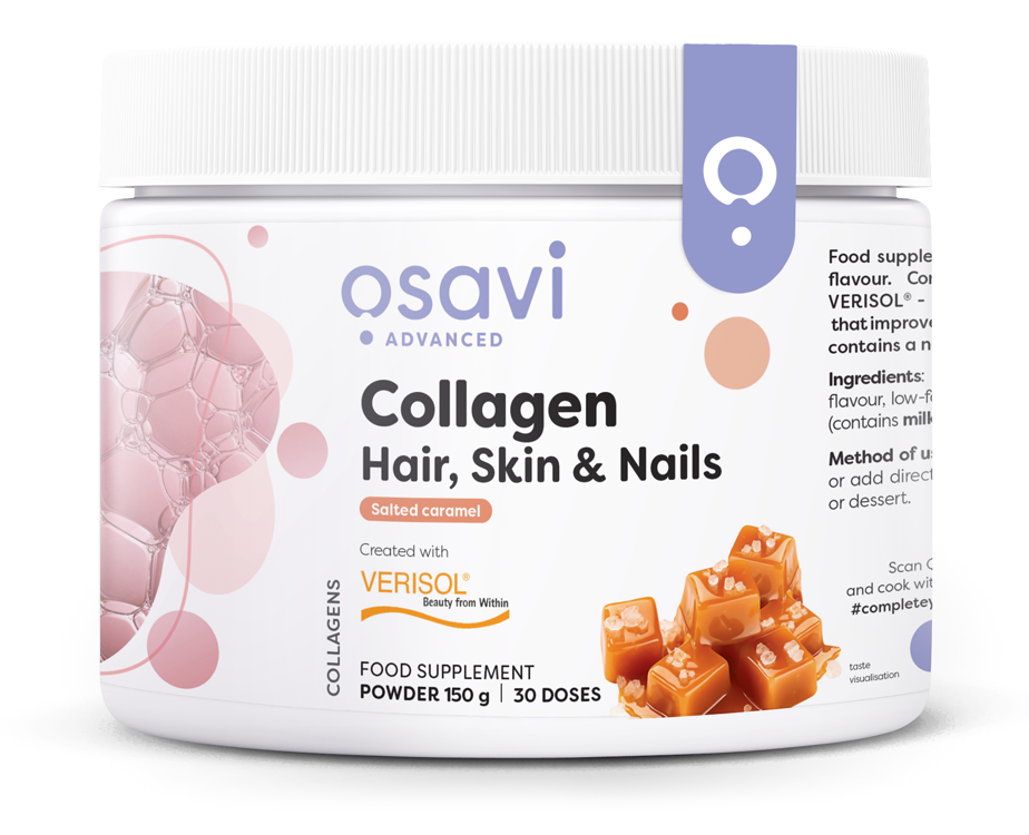 Osavi Collagen Peptides Hair, Skin & Nails Salted Caramel in Powder 150g