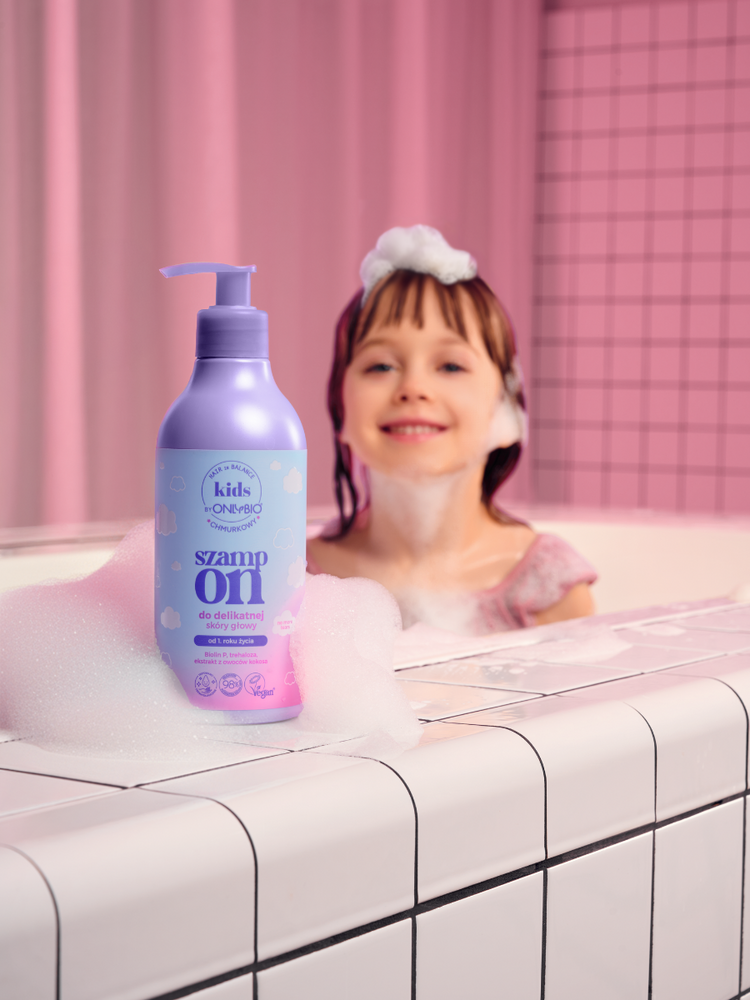 OnlyBio Hair in Balance Kids Chmurkowy Gentle Scalp Shampoo 400ml