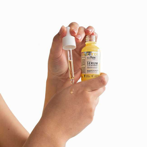 So!Flow Rozświetlające Serum Olejowe z 3% Witaminą C dla Skóry Szarej Zmęczonej 30ml Best Before 17.10.26