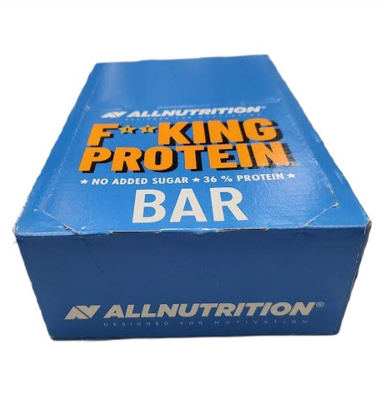 Allnutrition Fitking Delicious Protein Bar Choco Caramel High Protein Snack 15x55g