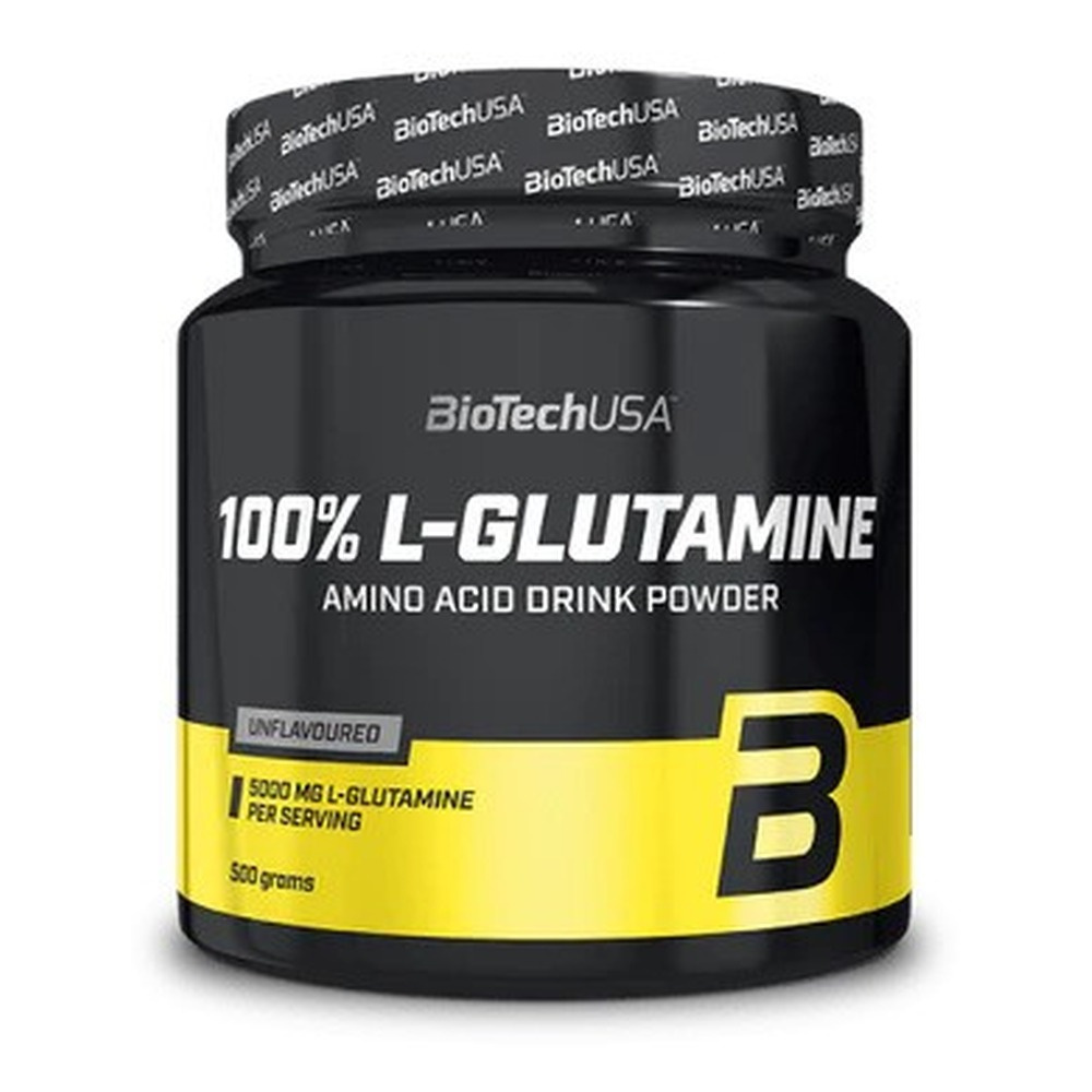 BioTechUSA 100% L-Glutamine, Unflavoured 500g