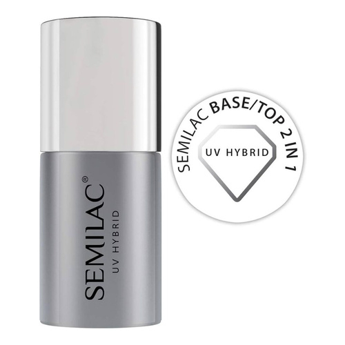 Semilac 2in1 Baza i Top Coat Hard 7ml