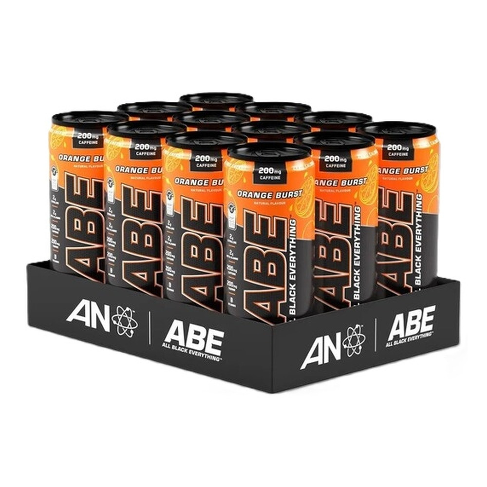 Applied Nutrition ABE Energy + Performance Cans, Orange Burst 12 x 330ml