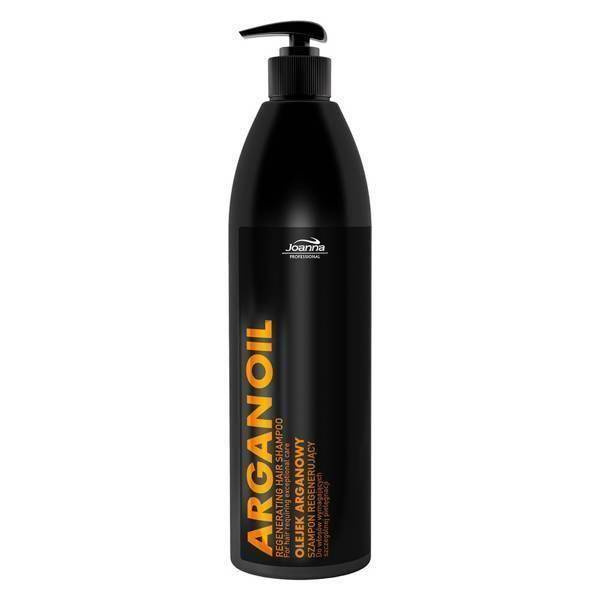 Joanna Professional Argan Oil Regenerating Shampoo Damaged Weakened Hair 1000ml