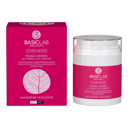 BasicLab Complementis Kojąca Maska do Twarzy Szyi i Dekoltu 50ml