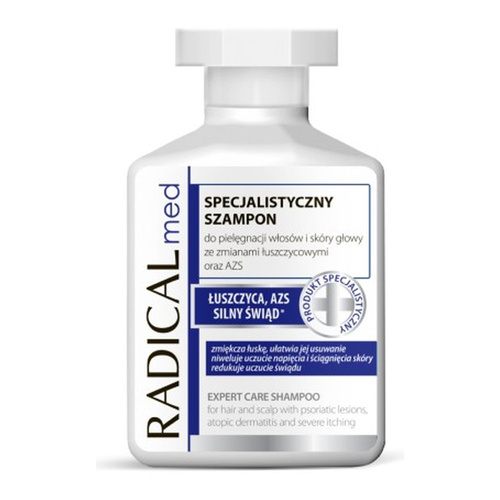 Radical Med Shampoo for Hair and Scalp Care with Psoriasis and Atopic Dermatitis 300ml