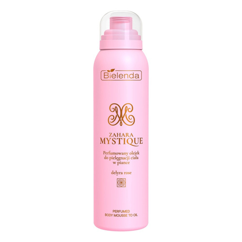 Bielenda ZAHARA MYSTIQUE Perfumowany olejek do pielęgnacji ciała w piance - delyra rose 150ml