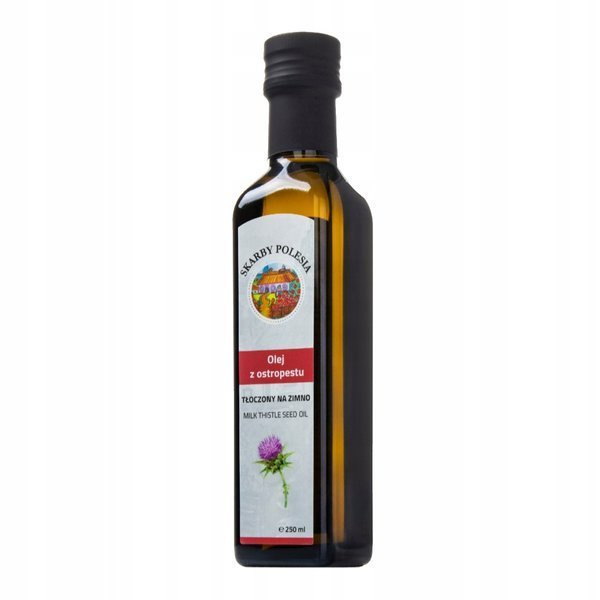 SKARBY POLESIA Milk thistle seed oil, 250ml