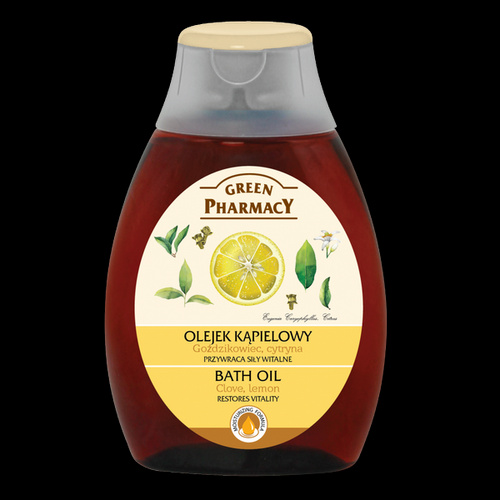 GREEN PHARMACY Bath Oil Clove, Lemon 250ml