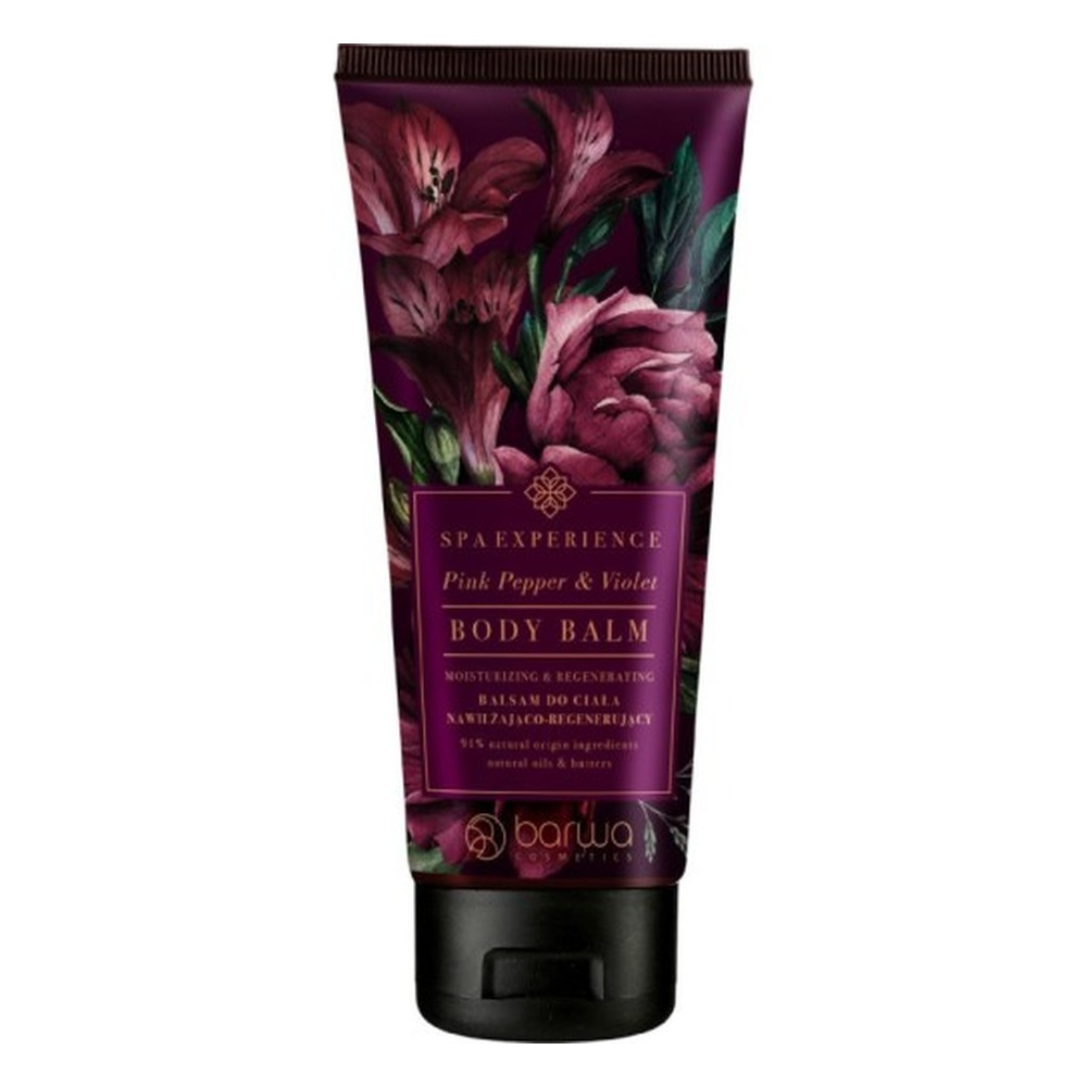 Barwa Spa Experience Moisturizing - Regenerating Body Balm Pink Pepper & Violet 200ml