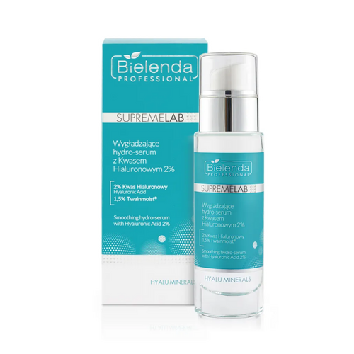 Bielenda Professional SupremeLab Hyalu-Minerals Smoothing Hydro-Serum with Hyaluronic Acid 2% 30ml Best Before 31.07.26