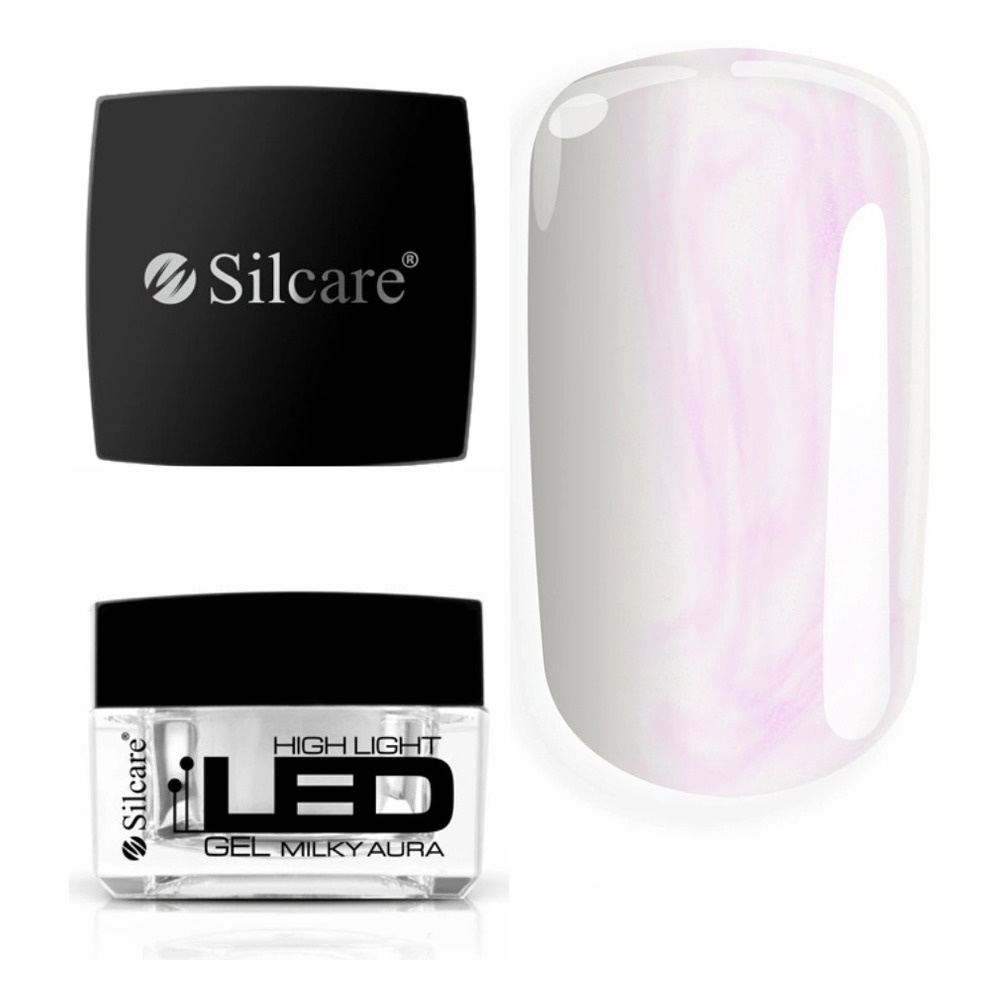 Silcare High Light LED Aura Milky Builder Gel 15g