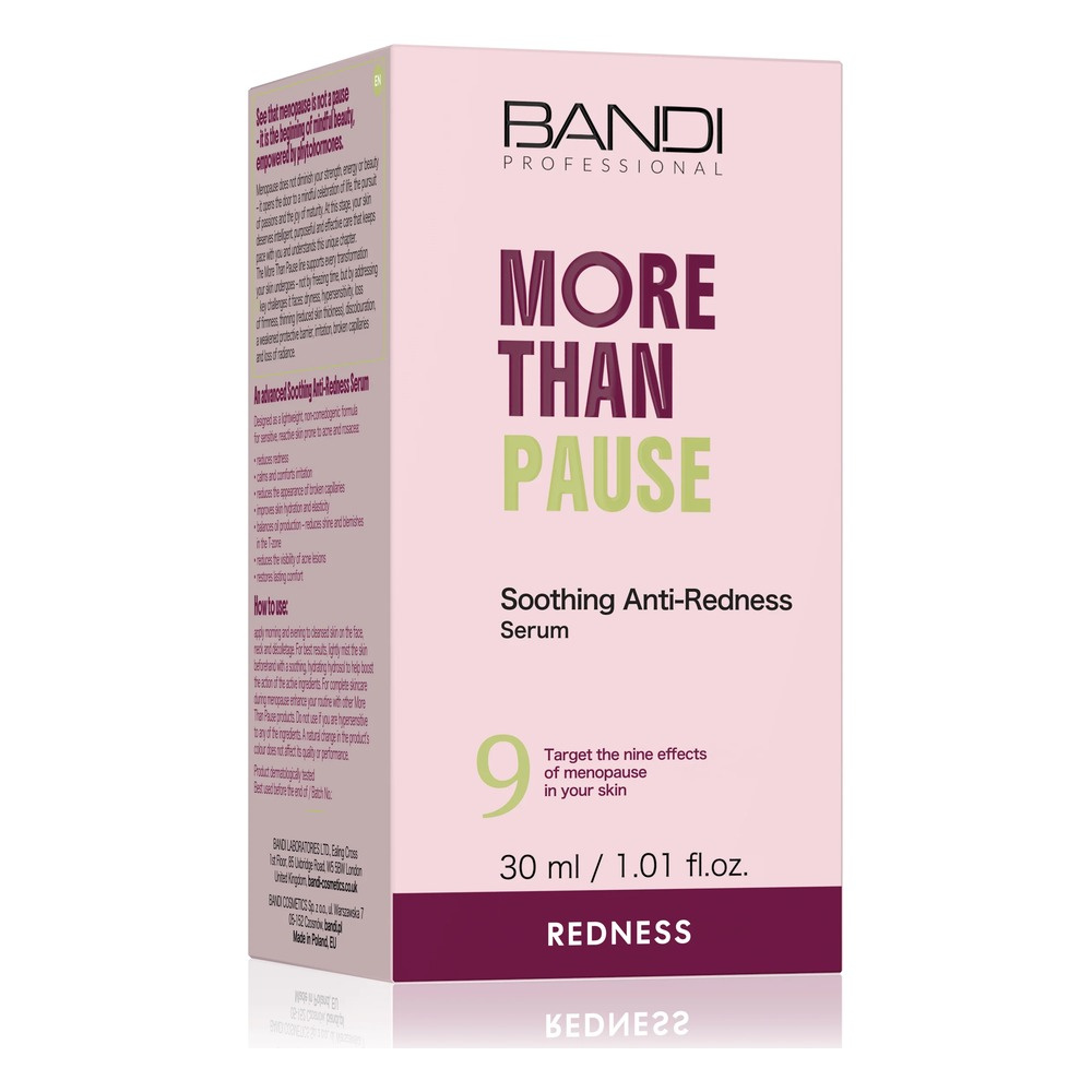 Bandi More Than Pause Łagodzące Serum przeciw Zaczerwienieniom 30ml