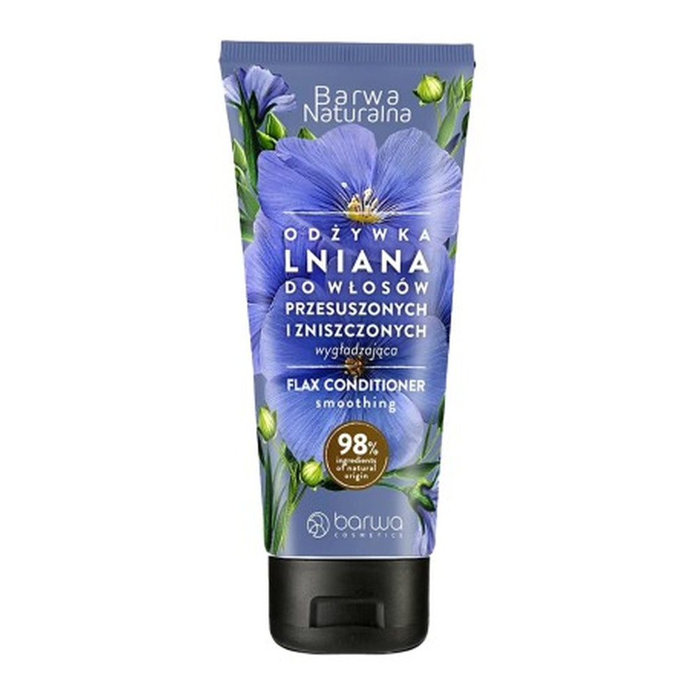 Barwa Natural Flax Strengthening Conditioner for Weak and Brittle Hair 200ml
