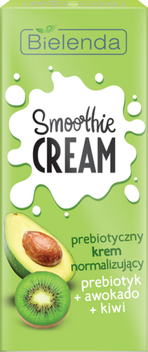 BIELENDA SMOOTHIE Cream prebiotic normalizing Cream avocado + kiwi, 50ml