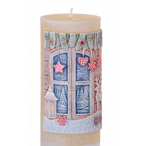 Świeczka Charming Christmas Słupek 70x140