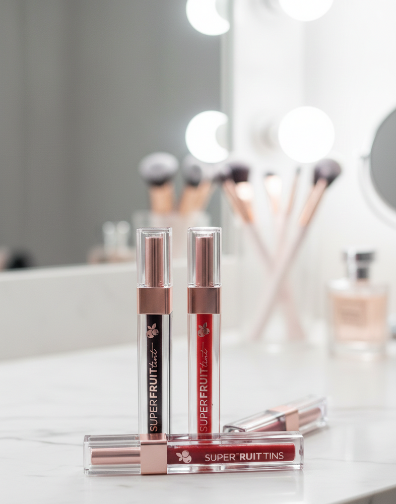 Eveline Superfruit Tint & Vitamins Gel Lip Tint No. 04 Superberry 4ml
