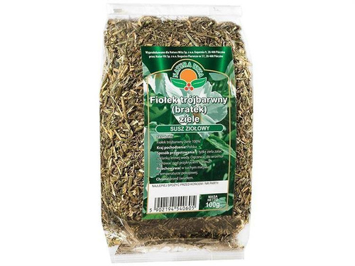 Natura Wita Naturalna Susz Ziołowy Fiołek Trójbarwny Bratek Ziele 100g
