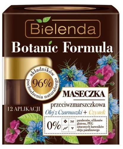 Bielenda Botanic Formula Black Cumin Oil + Cistus Wrinkle Mask 50ml