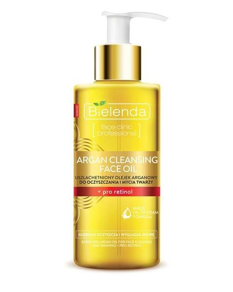Bielenda Argan Oil for Face Cleansing and Washing 140ml