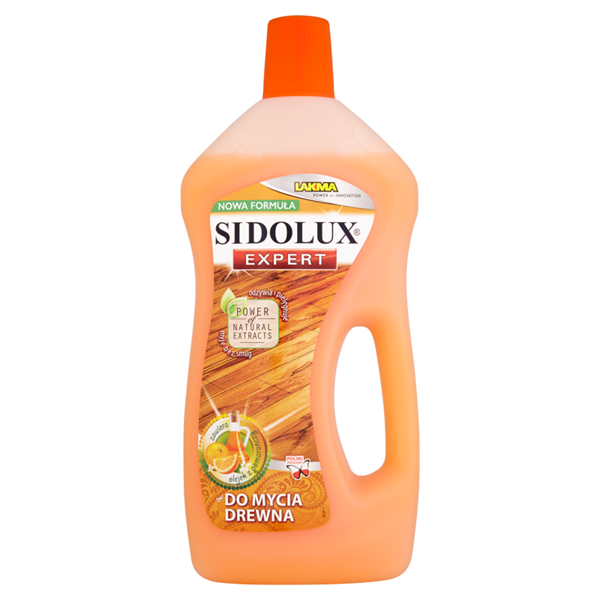 Sidolux Expert Środek do Mycia Drewna z Olejkiem Pomarańczowym 750ml