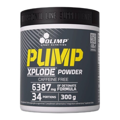 Olimp Nutrition Pump Xplode Caffeine-Free Pre-Workout Xplosive Cola 300g