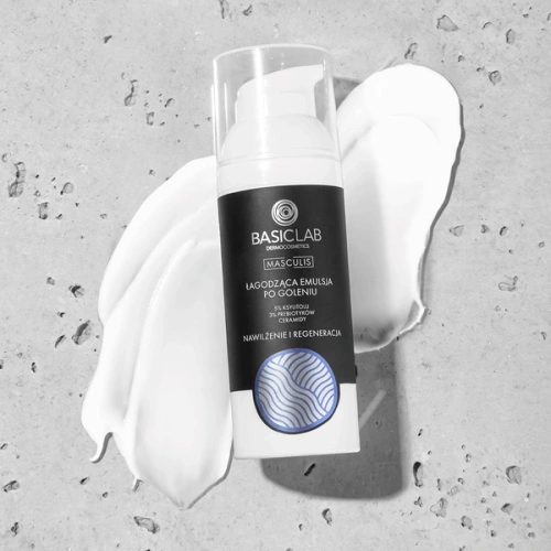 BasicLab Masculis Łagodząca emulsja po goleniu 50ml