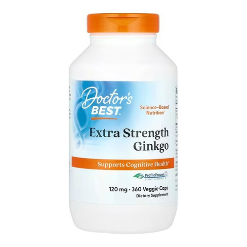 Doctor's Best Extra Strength Ginkgo, 120mg Kapsułki 360 kapsułek