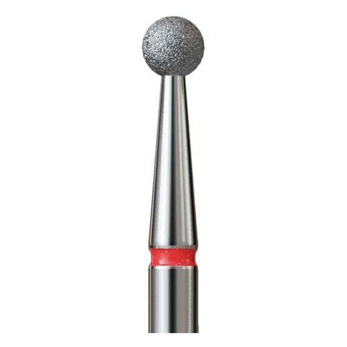 IQ Nails Diamentowy Frez do Paznokci w Kształcie Kuli Drobny 2,7mm do Skórek 001.514.027 1 Sztuka