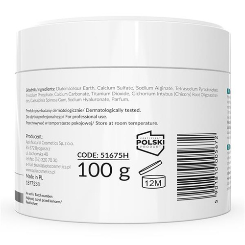 Apis Professional Express Intensywnie Napinająca Maska Algowa z Kompleksem TENS’UP™ dla Skóry Dojrzałej 100ml