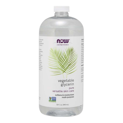 Now Foods Vegetable Glycerine dla Skóry Suchej i Szorstkiej 946ml