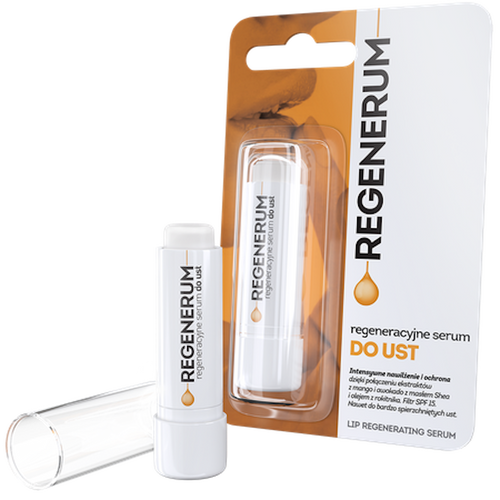 Regenerum Regeneracyjne Serum do Ust SPF15 5ml Best Before 08.02.26