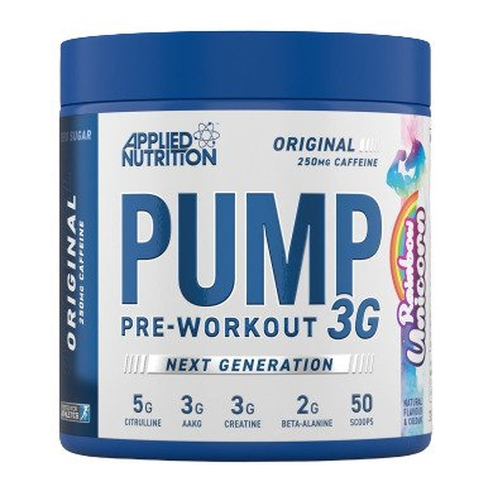 Pump 3G Pre-Workout, Rainbow Unicorn - 375g