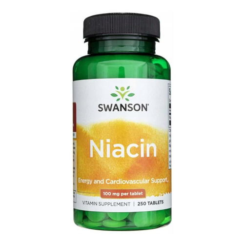 Swanson Niacin 100mg 250 Tablets