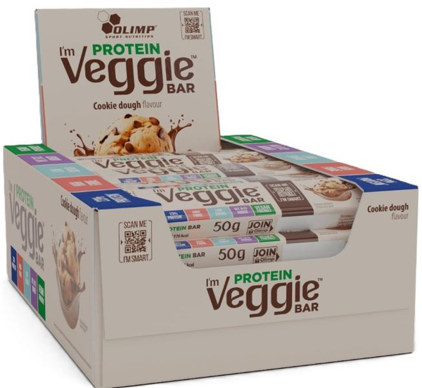 Olimp Protein Veggie Bar Cookie Dough 25x50g