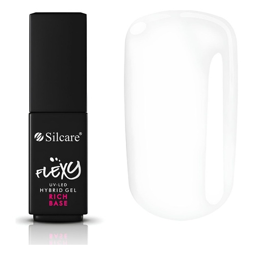 Silcare Flexy baza hybrydowa UV/LED z keratyną i witaminami 4.5g