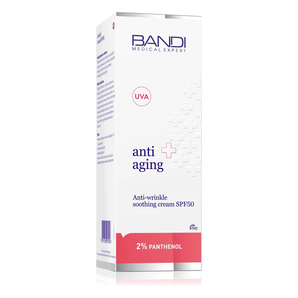 Bandi Anti-wrinkle Protective Cream Against Skin Photoaging SPF 50 50ml